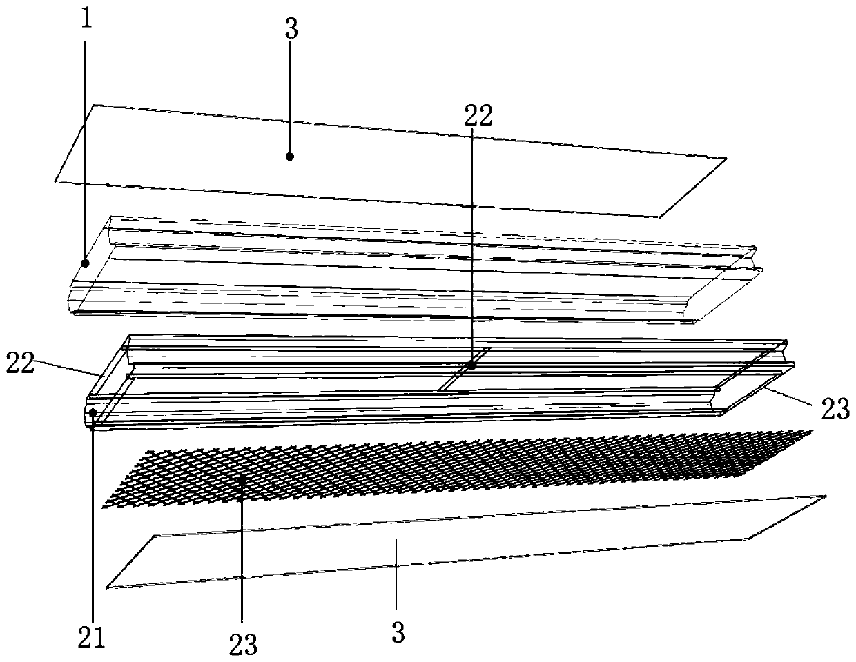 High-strength lightweight composite floor slab and floor system thereof