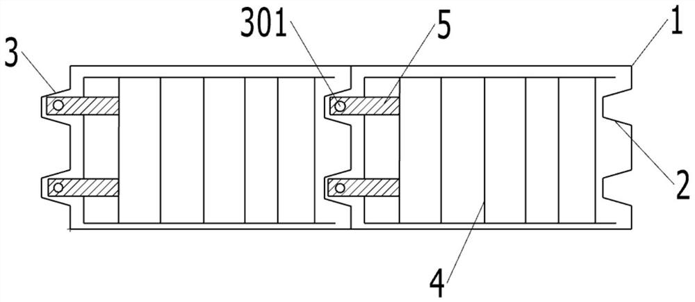 Prefabricated segment bridge joint structure and construction method