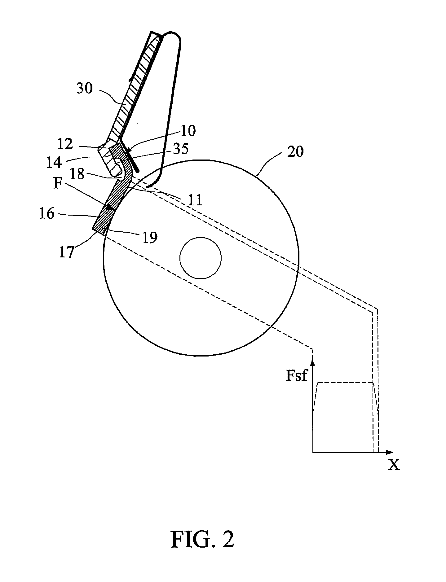 Sheet feeding device with grooved elastic pad and image processing apparatus using the same