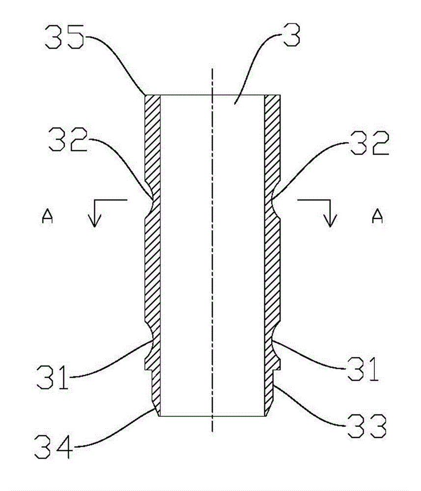 Novel impeller head capable of improving input shot quality