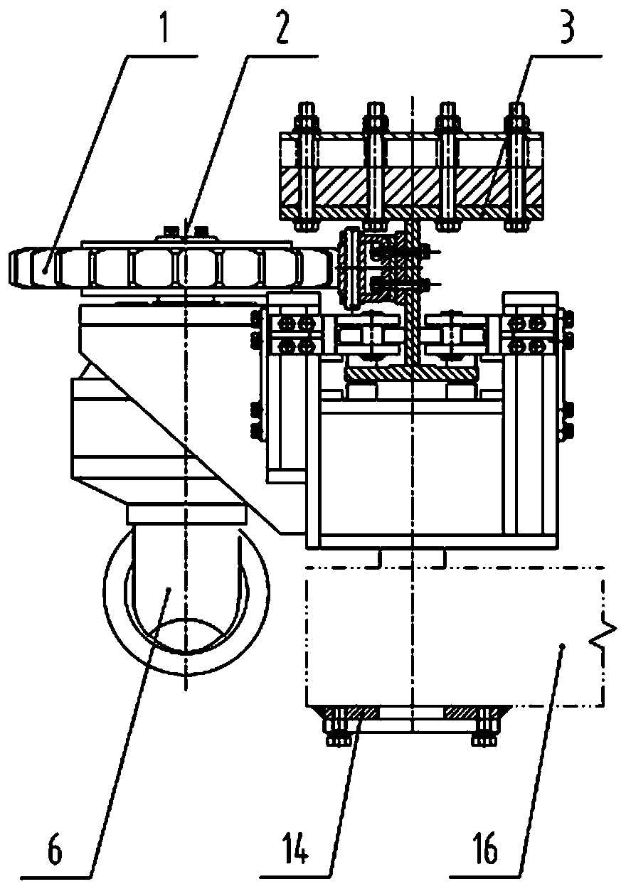 Driving mechanism of longitudinal lateral moving type movable bridge