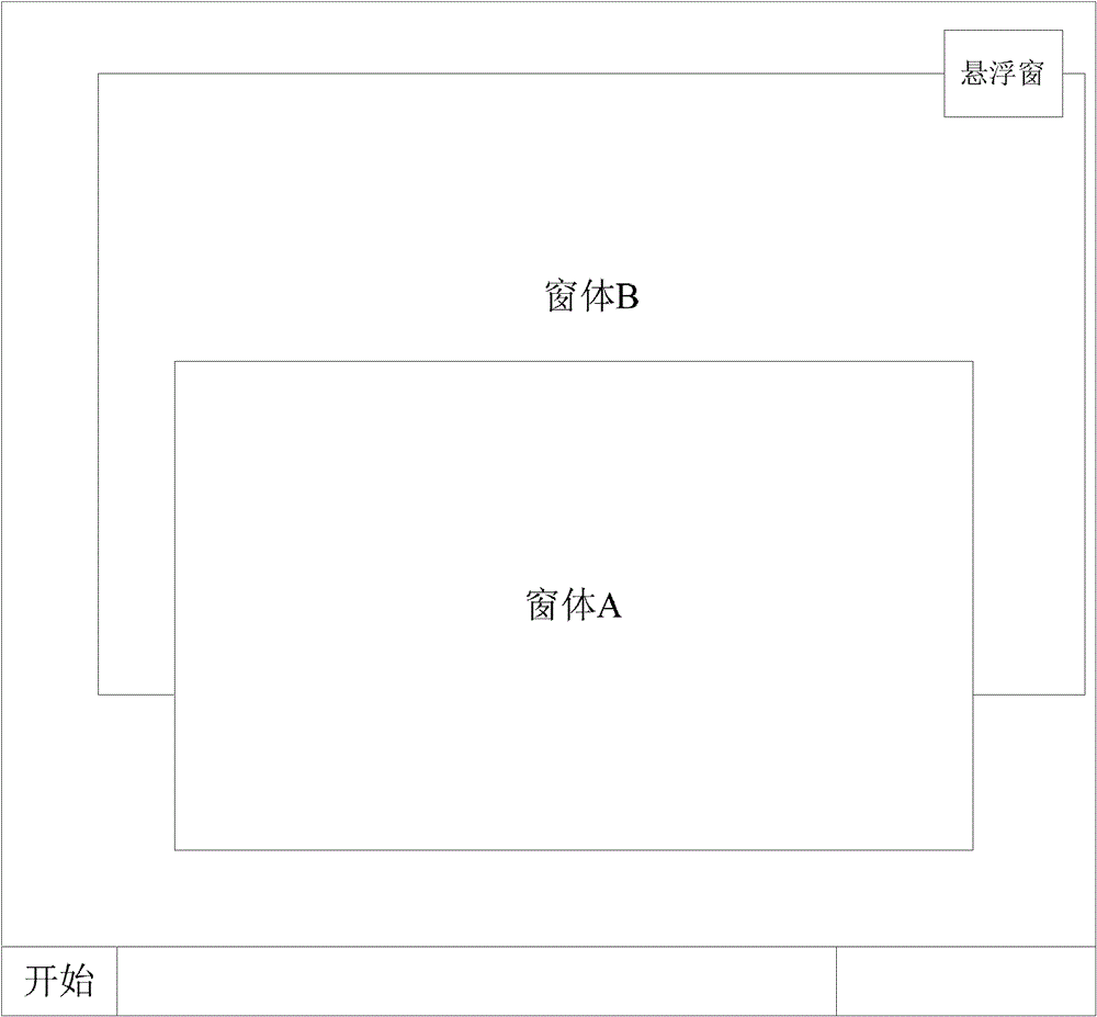 A floating window display method and device