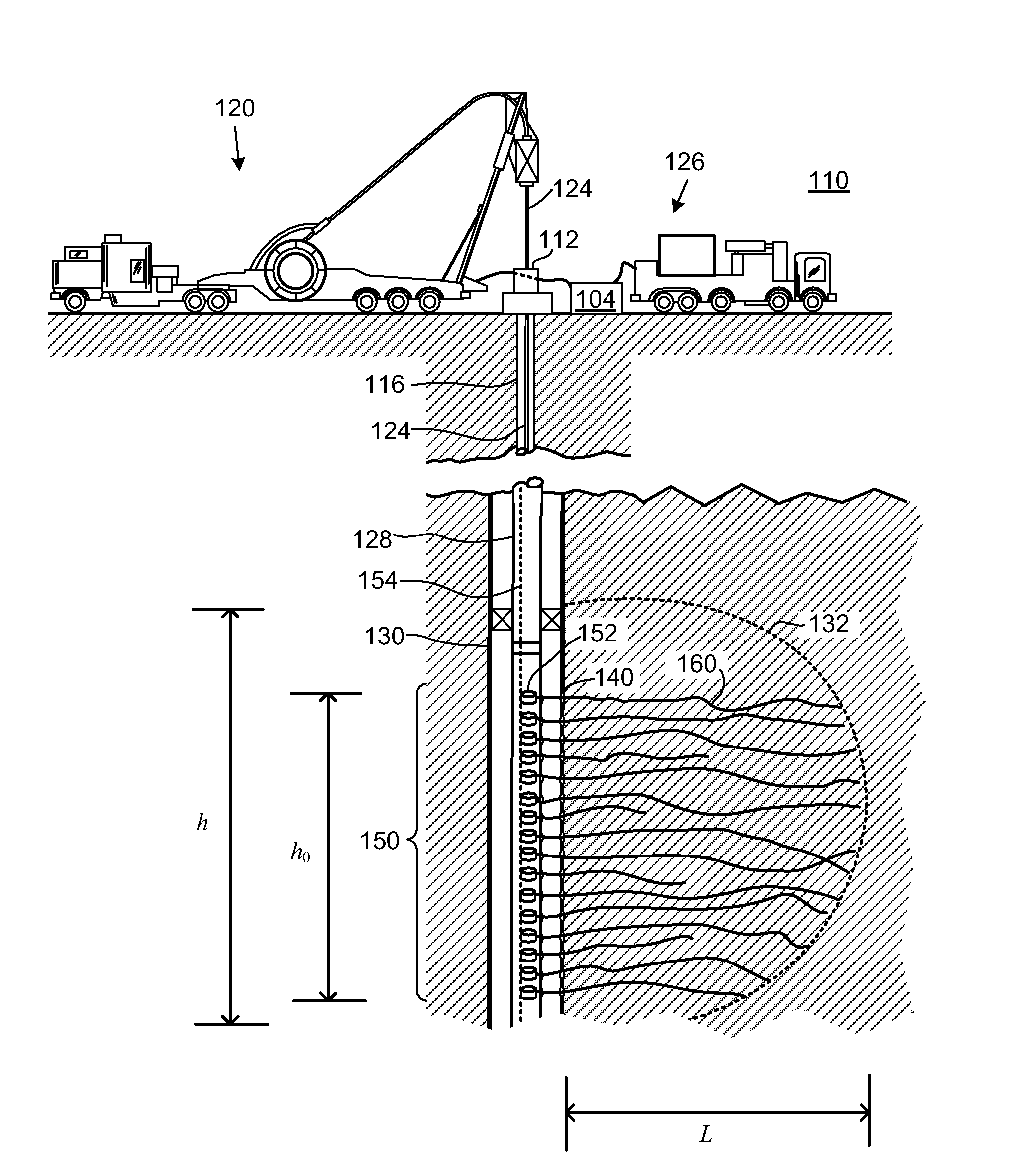 Continuous fibers for use in hydraulic fracturing applications