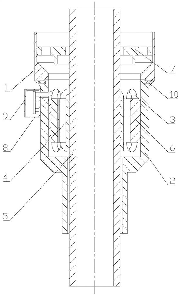 Low-speed power generation device of power faucet