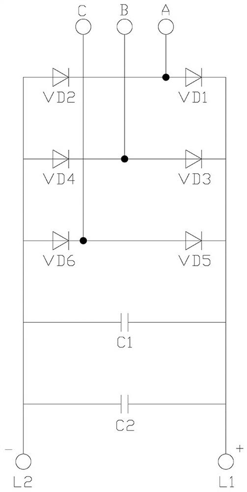 Low-speed power generation device of power faucet