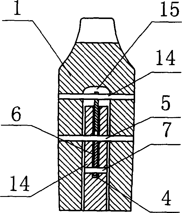 Locking pin having anti-pumping device