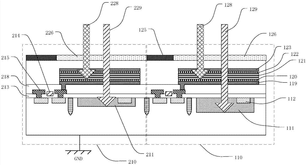 Multi-spectral camera shooting apparatus