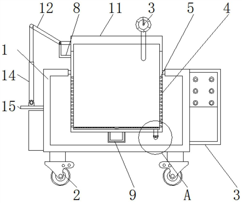 Mink oil extraction device for cosmetics