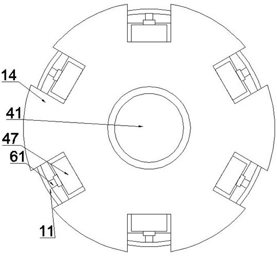 Extending telescopic water pipe inner wall descaling equipment