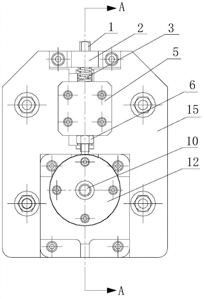 Numerical-control cutter measuring device of spiral bevel gear milling machine