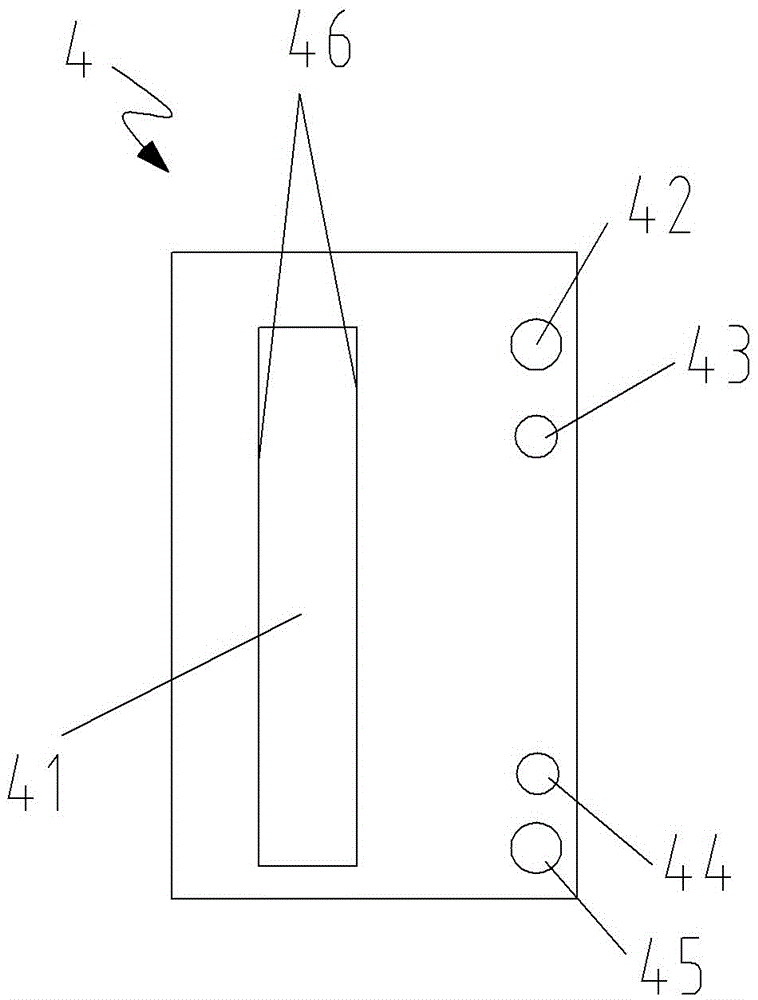 Circuit breaker mechanical characteristics test device