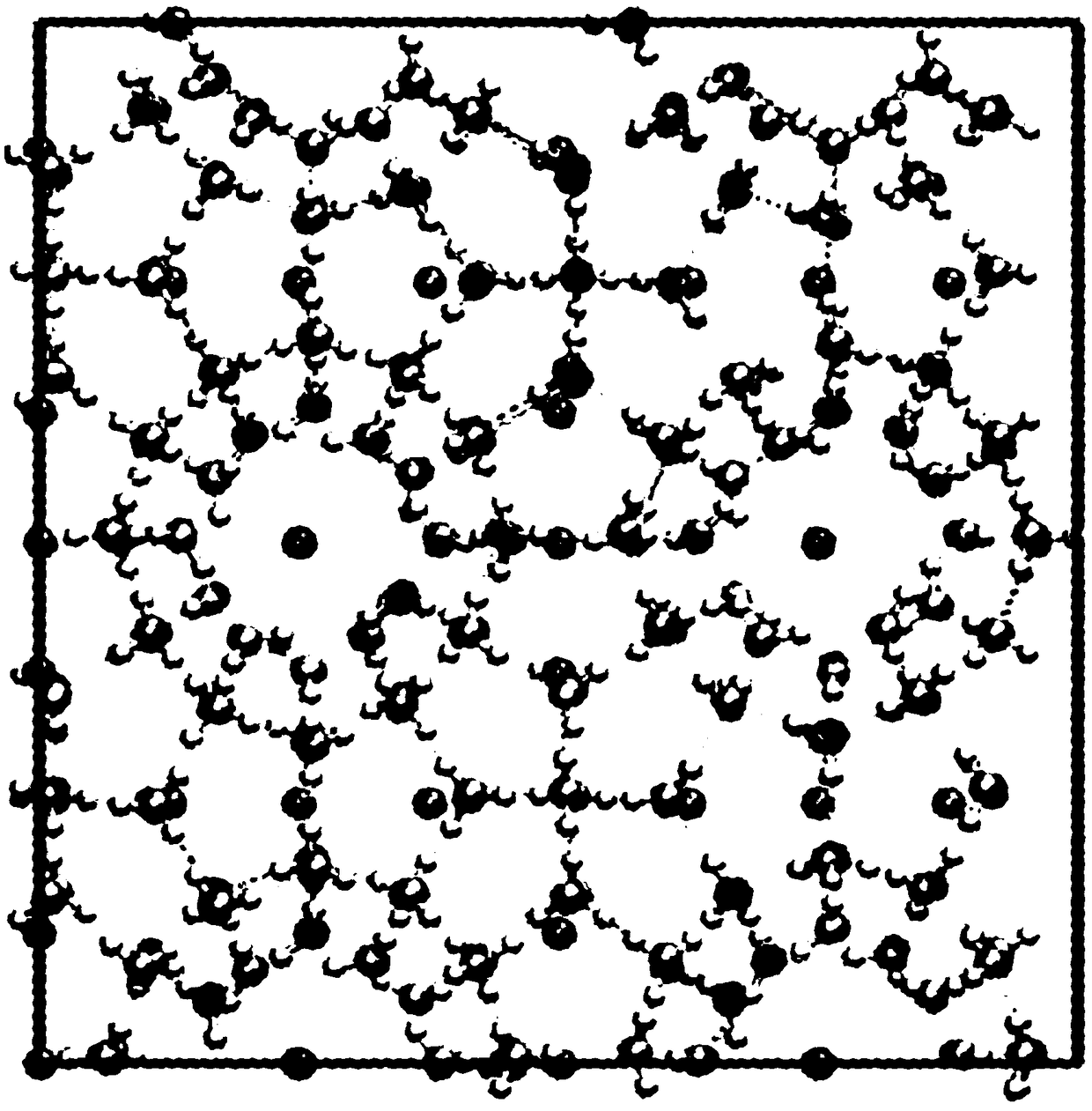 A method for simulating the effect of an applied electric field on the formation and decomposition of methane hydrate