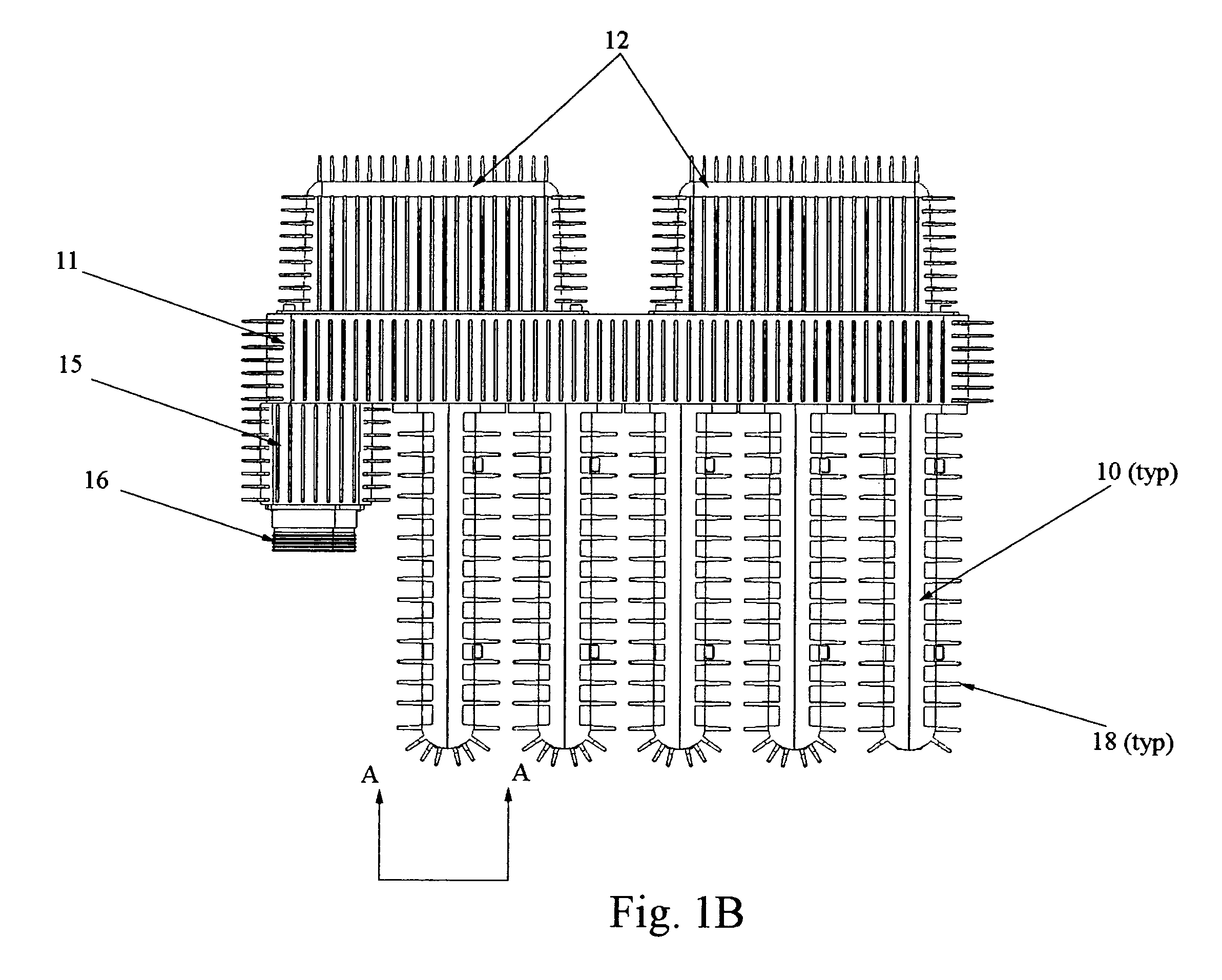 Machine for passively removing heat generated by an electronic circuit board