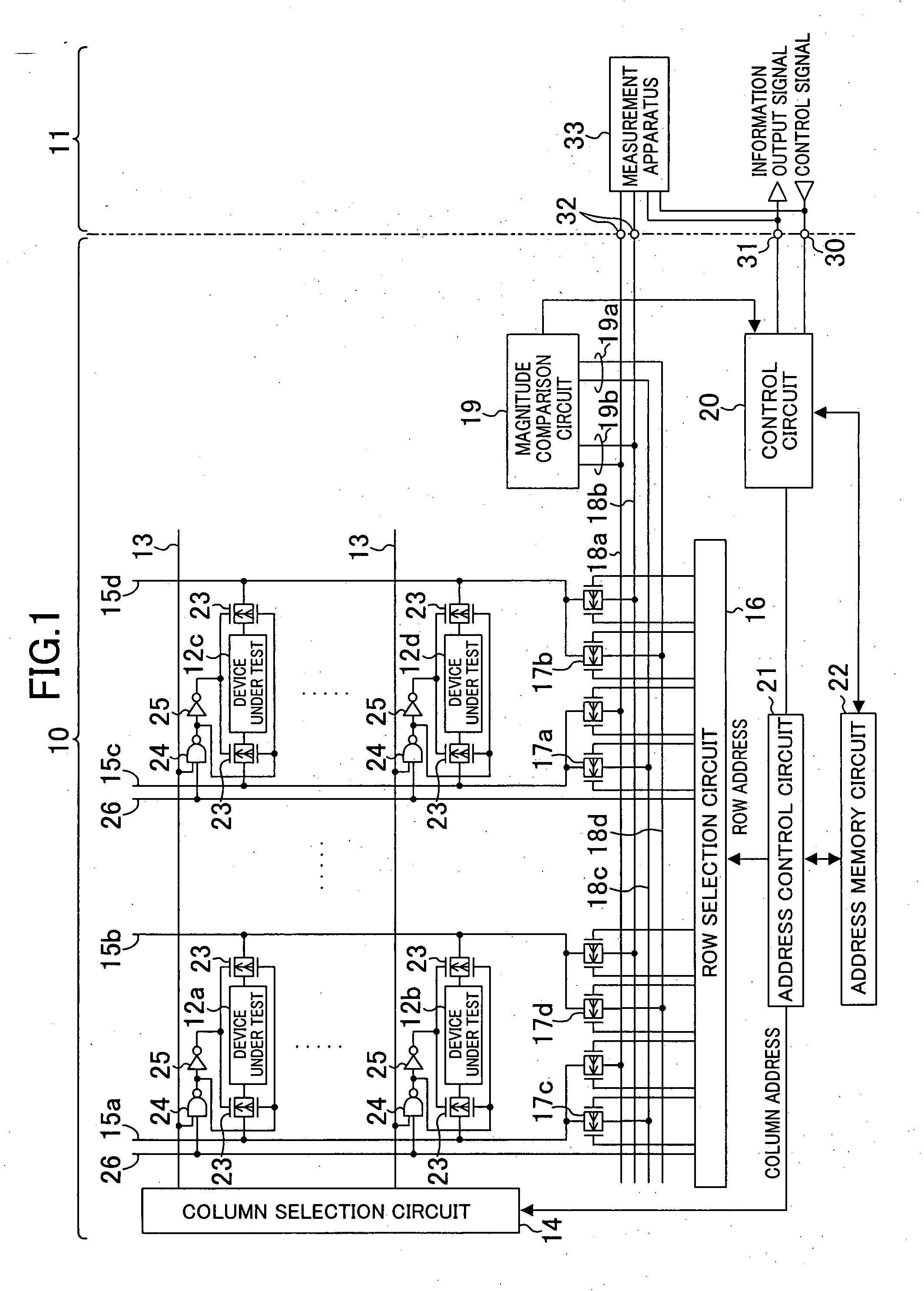 Semiconductor integrated circuit device and inspection method therefor