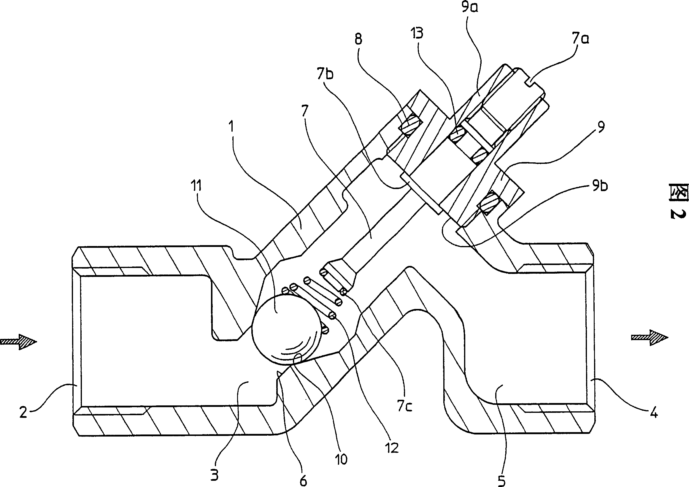 One-way rotary plug valve