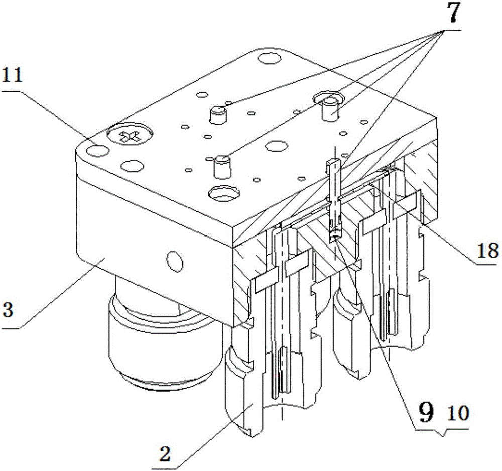 Double-pole double-throw radio-frequency relay with auxiliary contacts