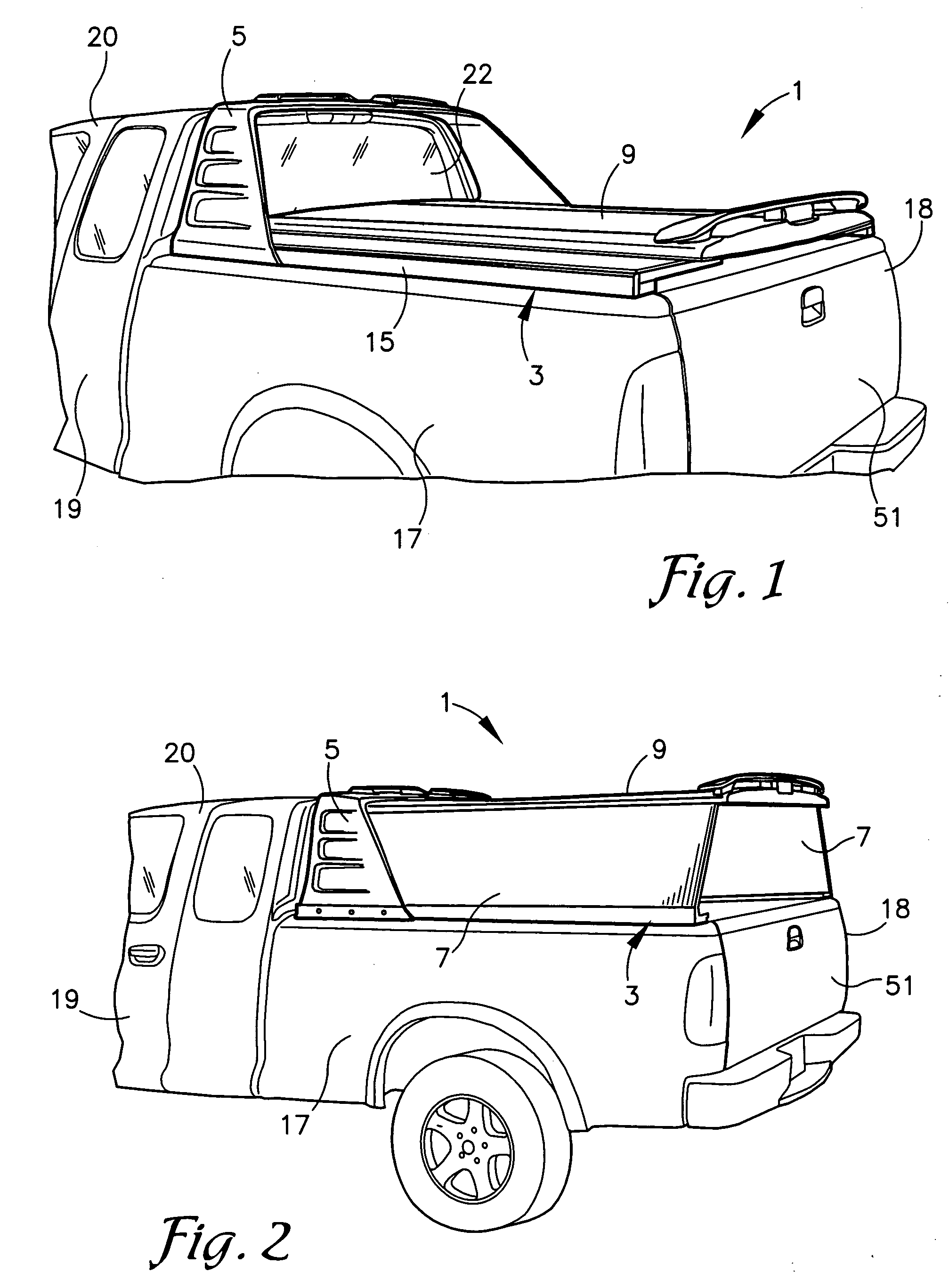 Convertible camper shell and hard tonneau