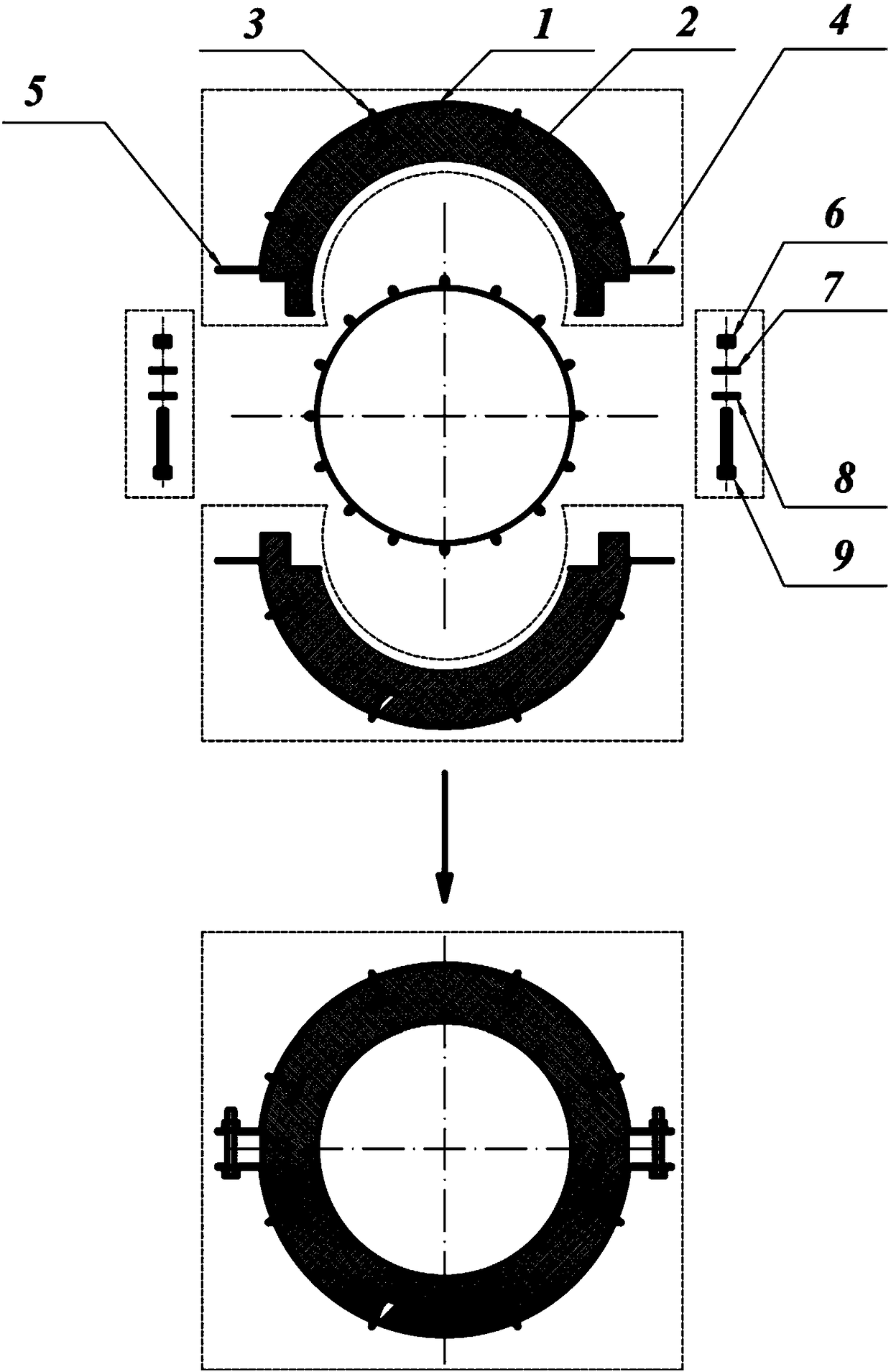 A modular insulation device