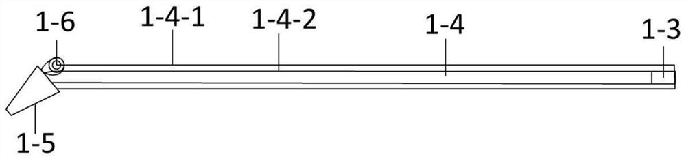 A high-pressure water jet drilling equipment and construction method for bolt construction in mines