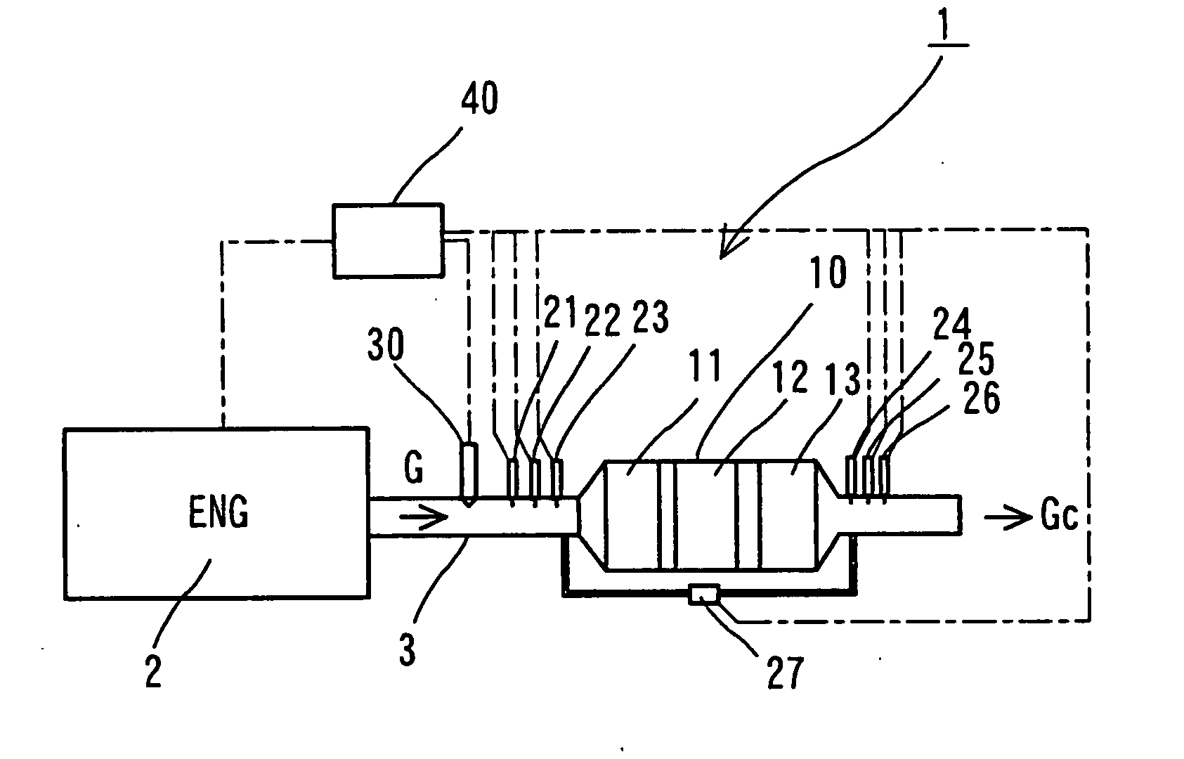 Method of Raising Temperature in Exhaust-Gas Purifier and Exhaust-Gas Purification System