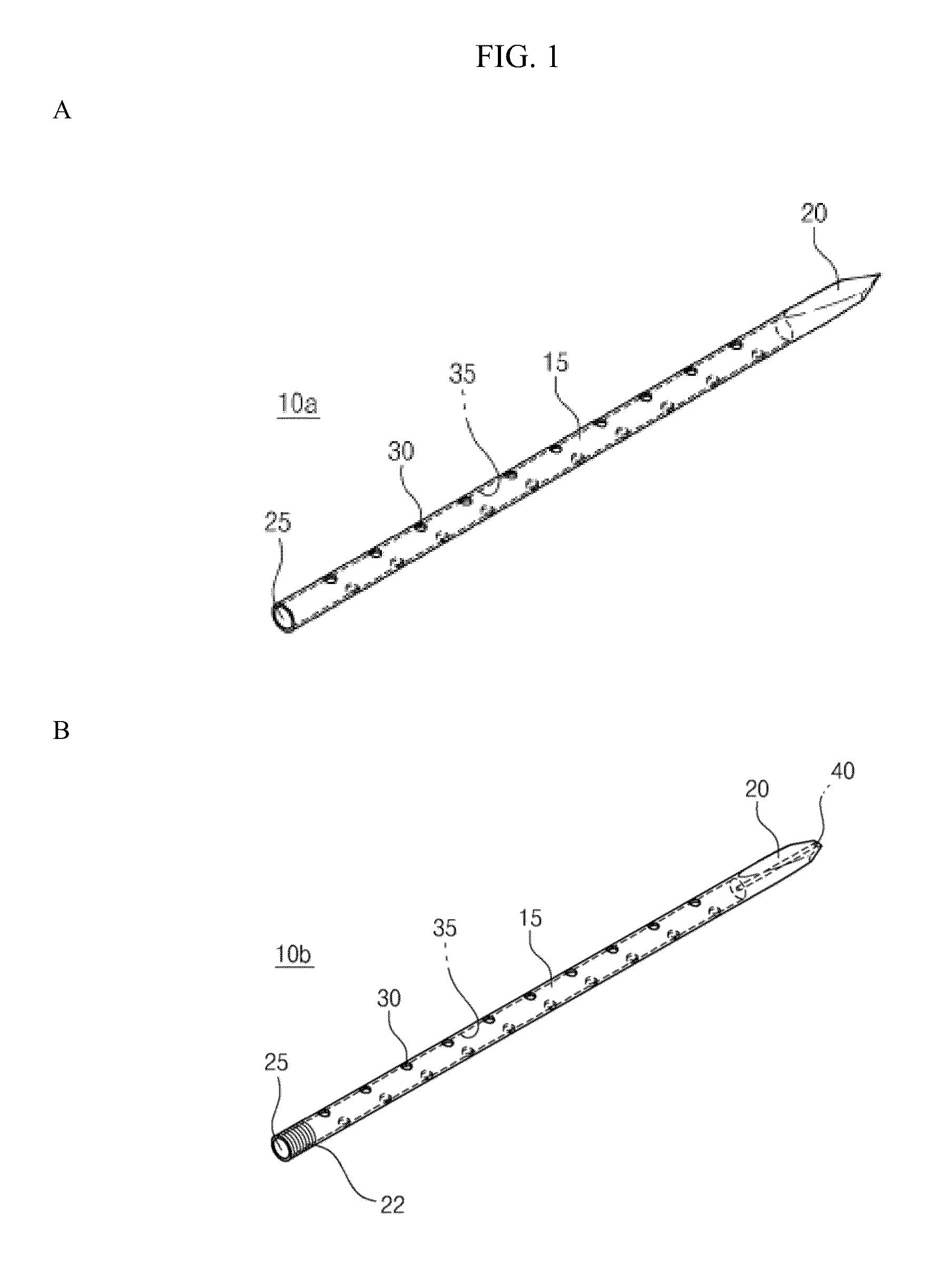 Pin assembly for operation capable of introducing drug
