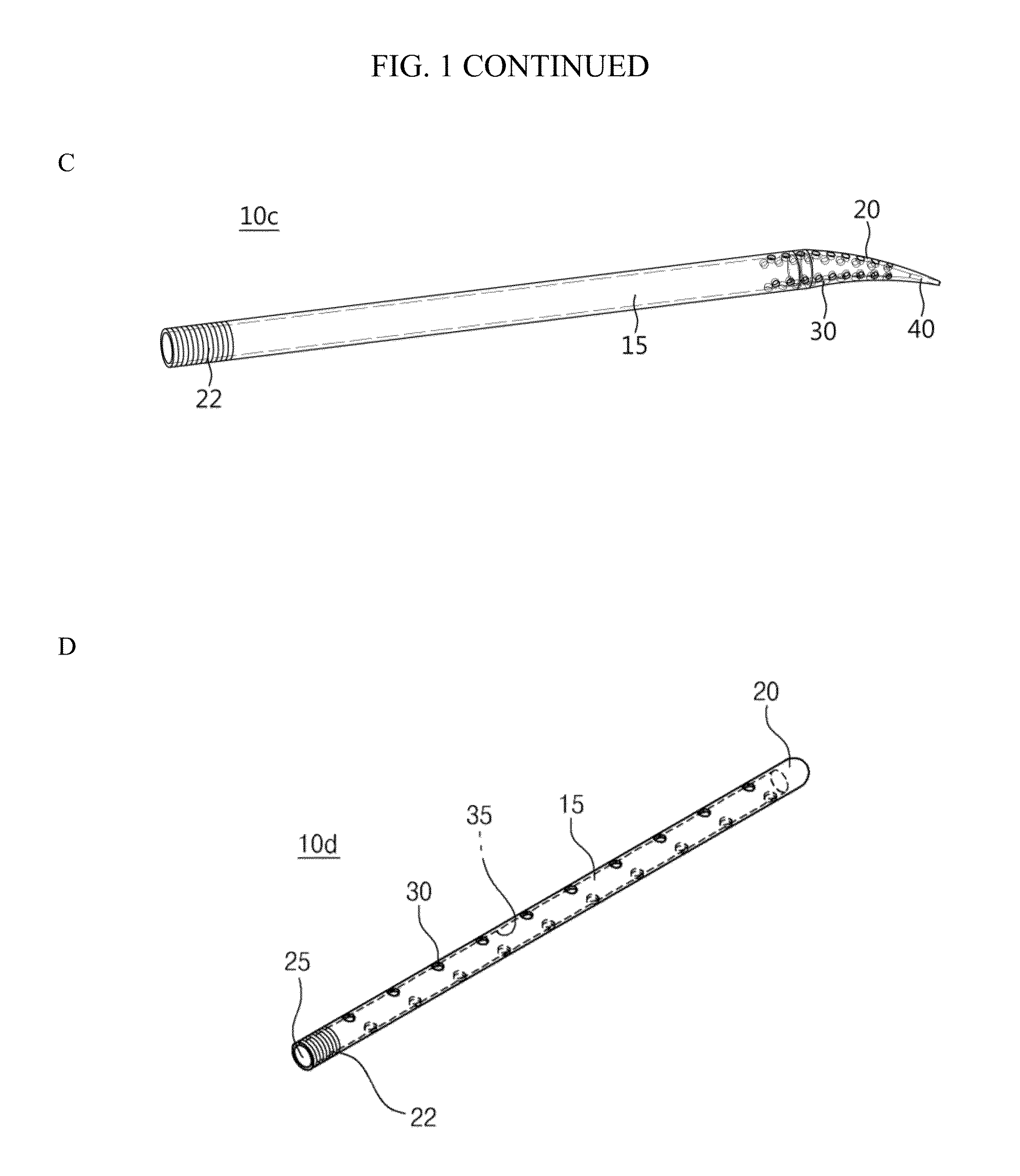Pin assembly for operation capable of introducing drug