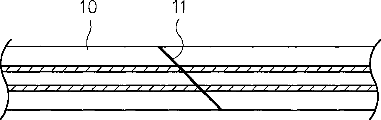 Design of bending region structure of flexible printed circuit board