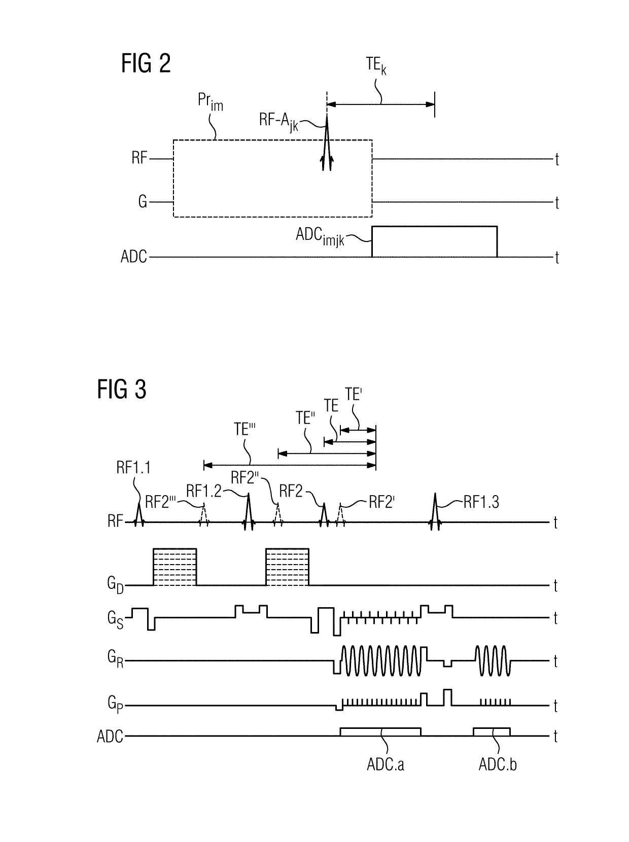 Method and apparatus for simultaneous magnetic resonance multi-contrast data acquisition