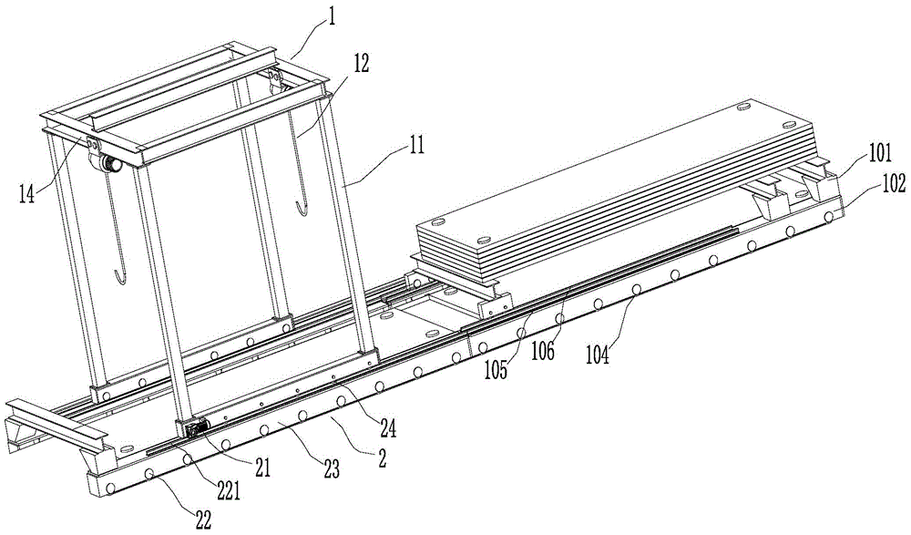 Prefabricated part production and transportation system