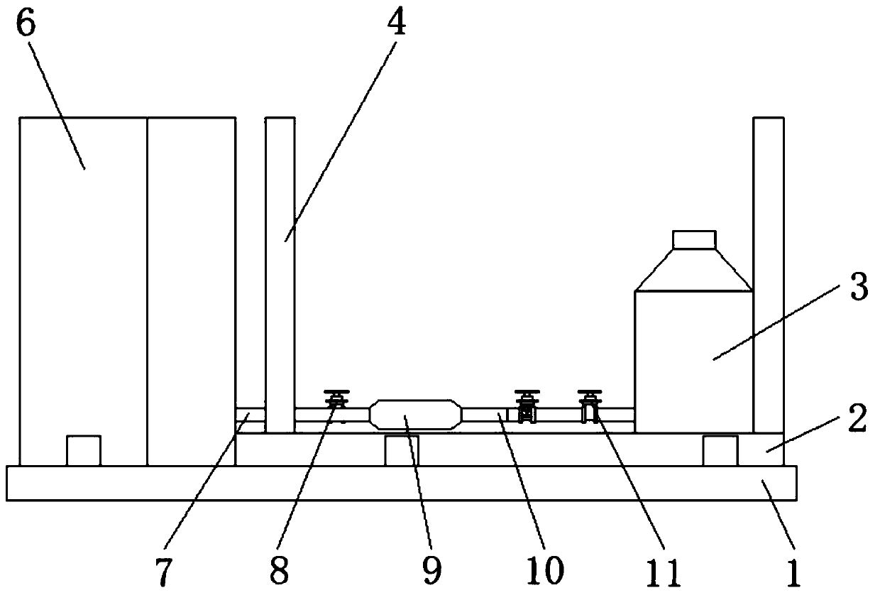 Grouting system of shield tunneling machine for tunnel construction