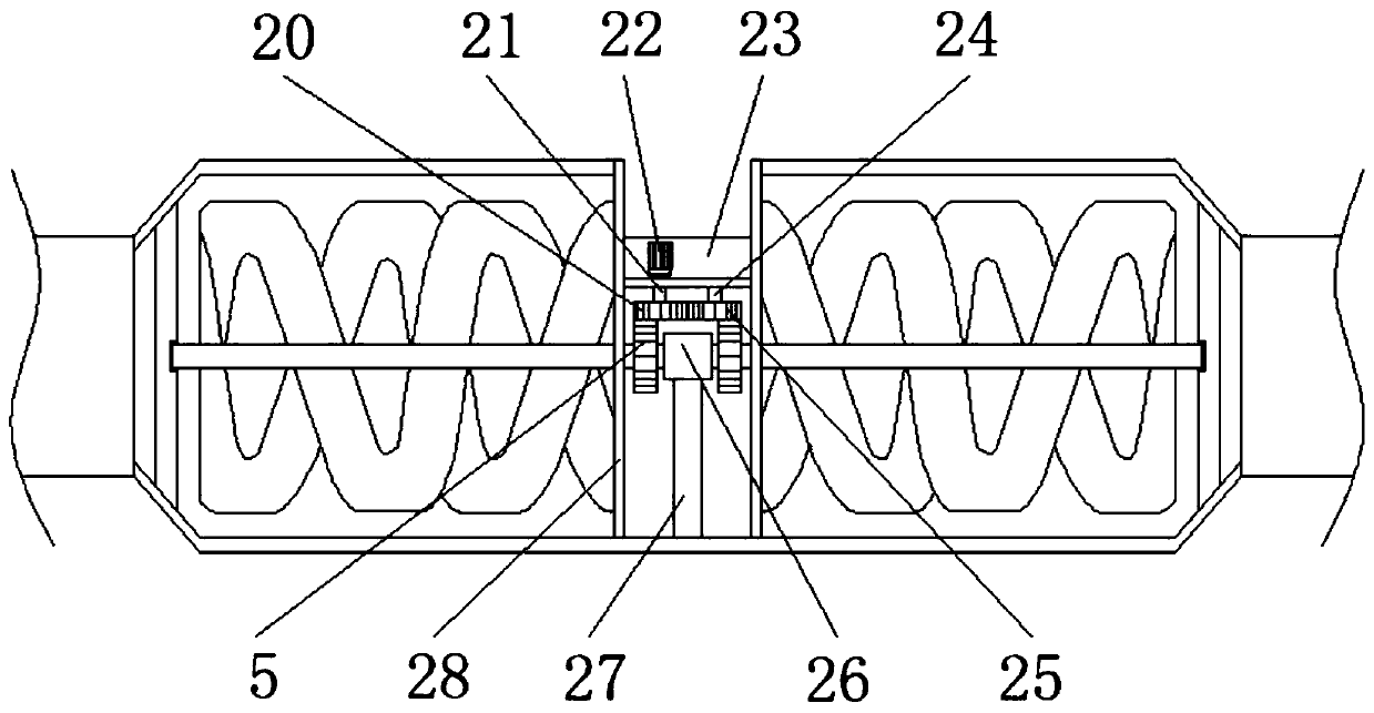 Grouting system of shield tunneling machine for tunnel construction