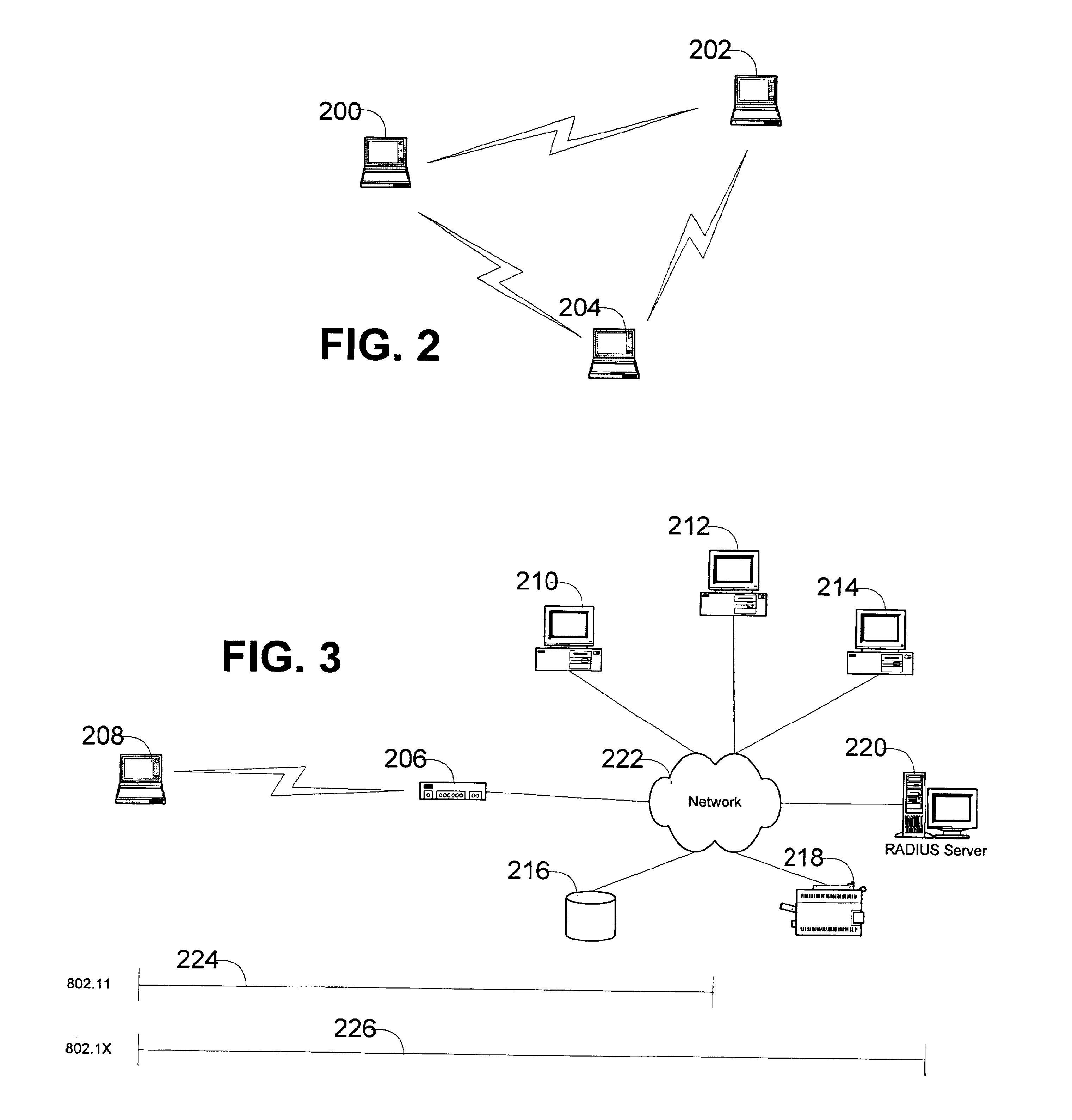System and method for achieving zero-configuration wireless computing and computing device incorporating same