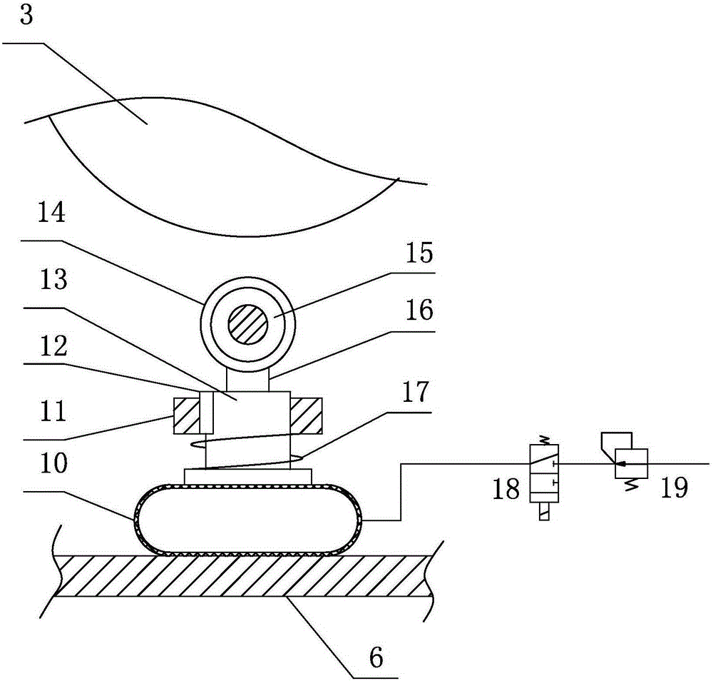 Rubber tube braiding wire quantification method
