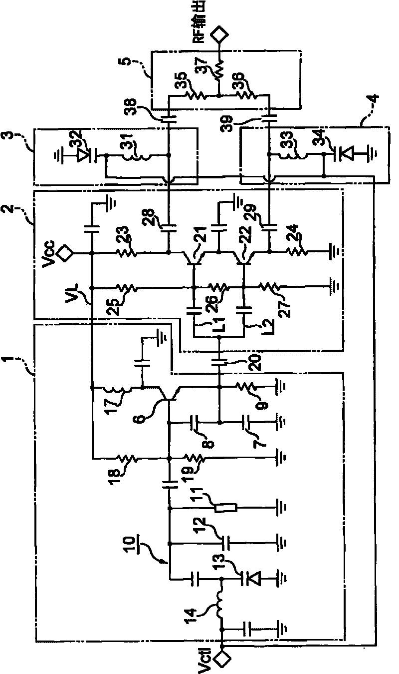 Filter circuit and voltage-controlled oscillating circuit