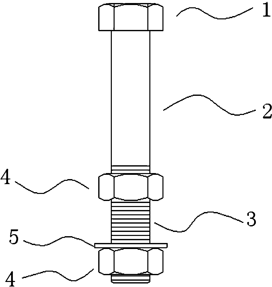 Bolt shear force connecting piece and method for enhancing shear strength by use of spring