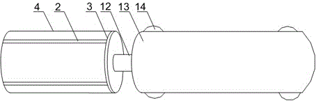 Internal burr removal mechanism for straight seam steel pipe