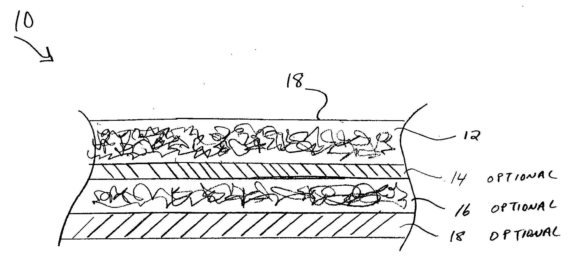 Fire-retardant, lightweight aircraft carpet