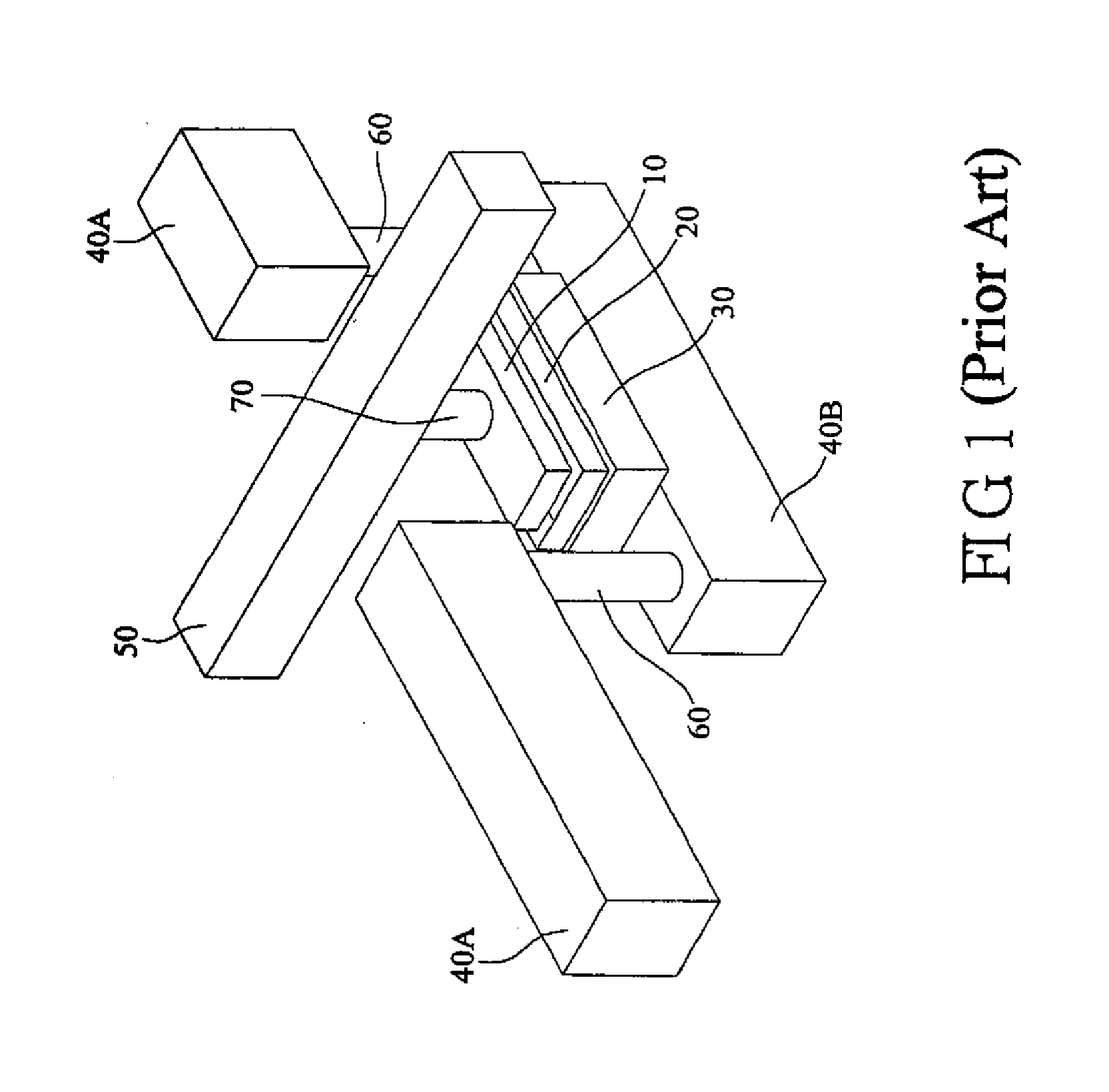 High write selectivity and low power magnetic random access memory and method for fabricating the same