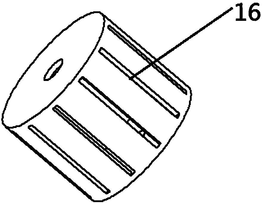 Periodic structure grooving circular pipe longitudinal-radial vibration conversion underwater acoustic transducer and transduction method