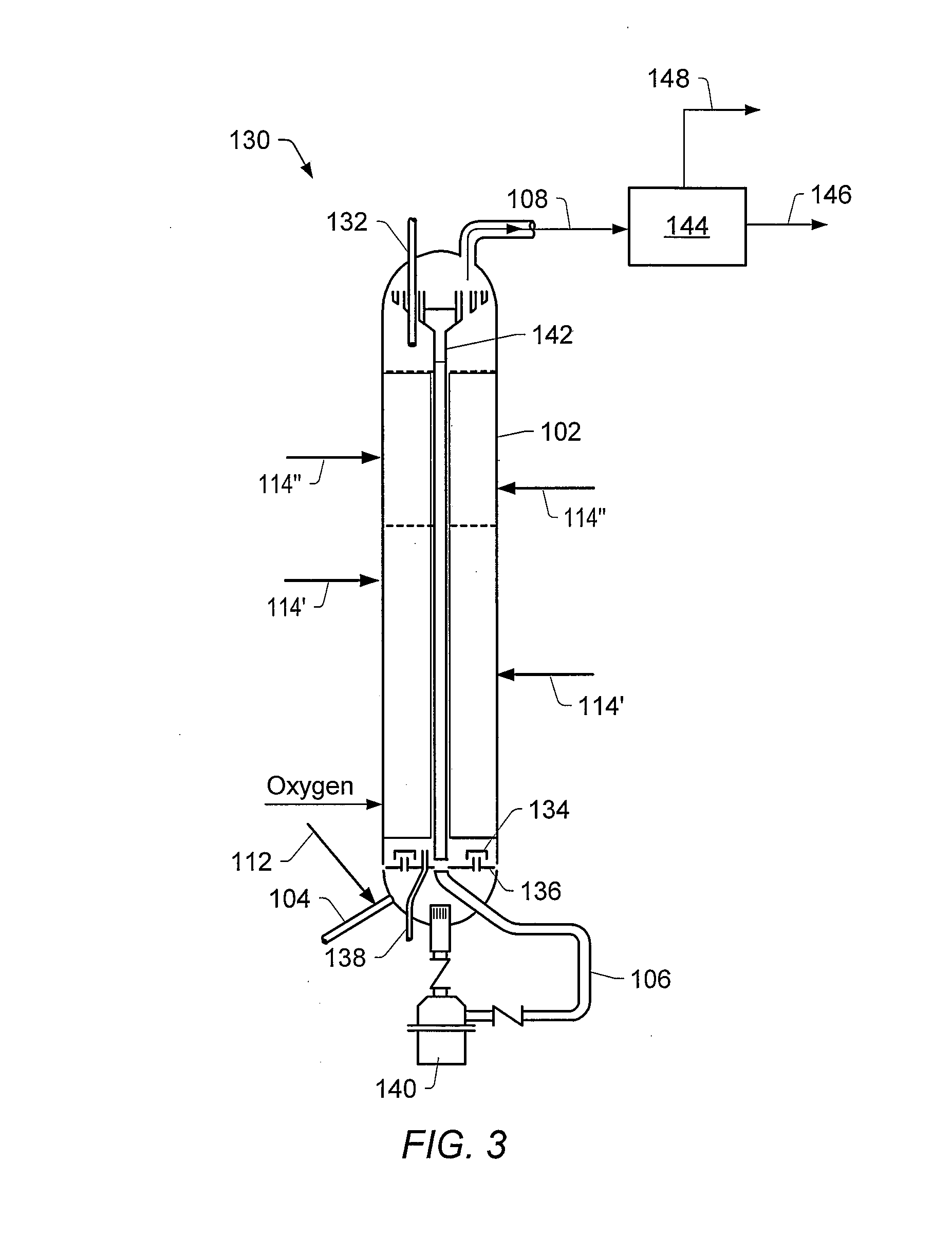 Methods for producing a total product with minimal uptake of hydrogen