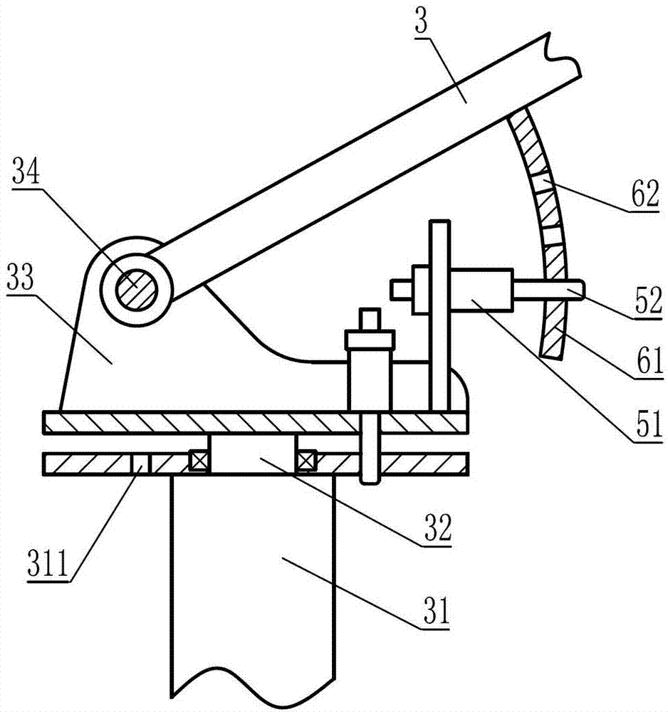 Traveling control device of garden management machine