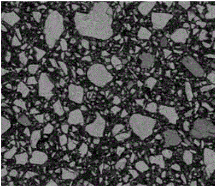 Method for judging silicate cement failure by microcosmic detection