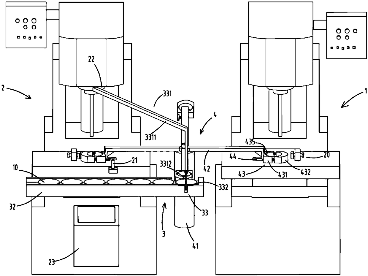 A multi-station automatic loading and unloading processing equipment