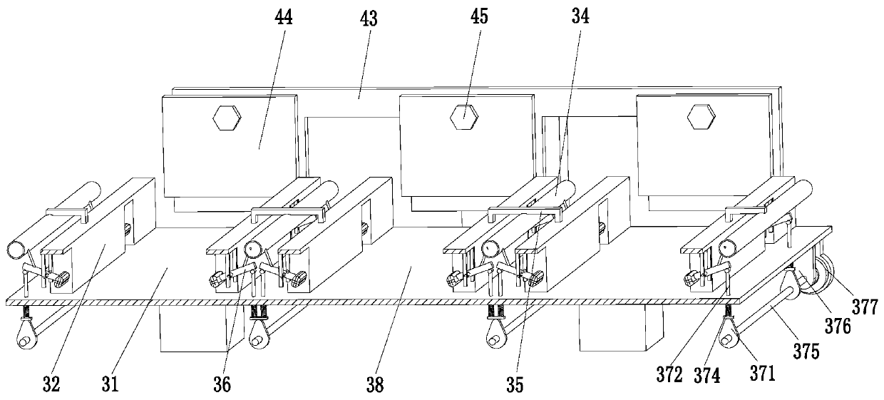 Hot pressing setting device and hot pressing setting method for ribbon fabric