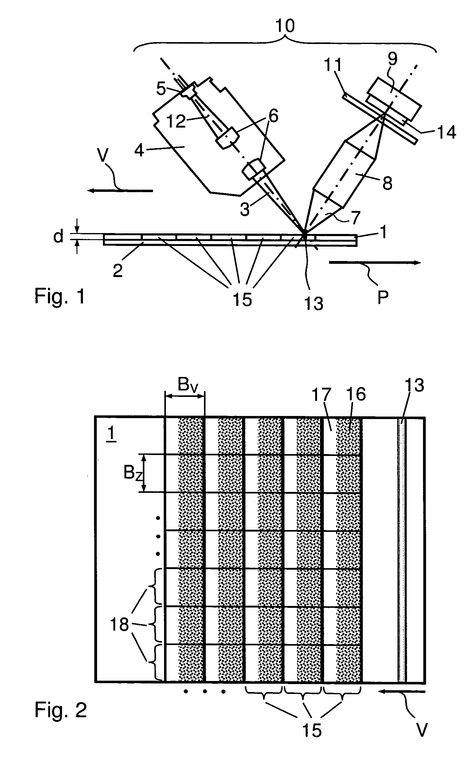 Read-out device and method for reading out X-rays stored in phosphor layers