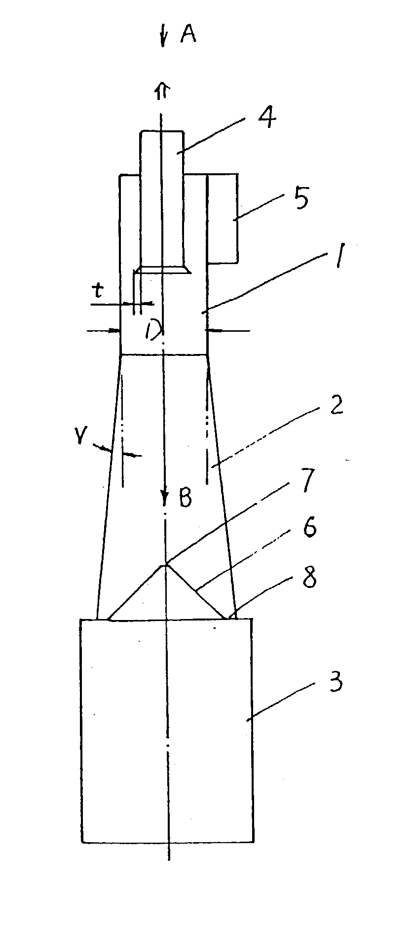Decelerated centrifugal dust removing apparatus for dust cleaner