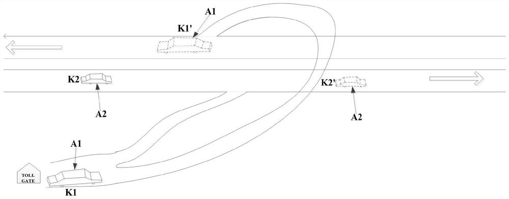 Method and system for constructing expressway traffic time map based on fusion data