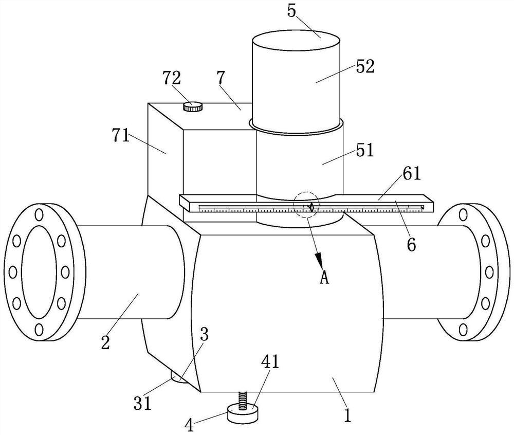 A valve with a dust-proof assembly