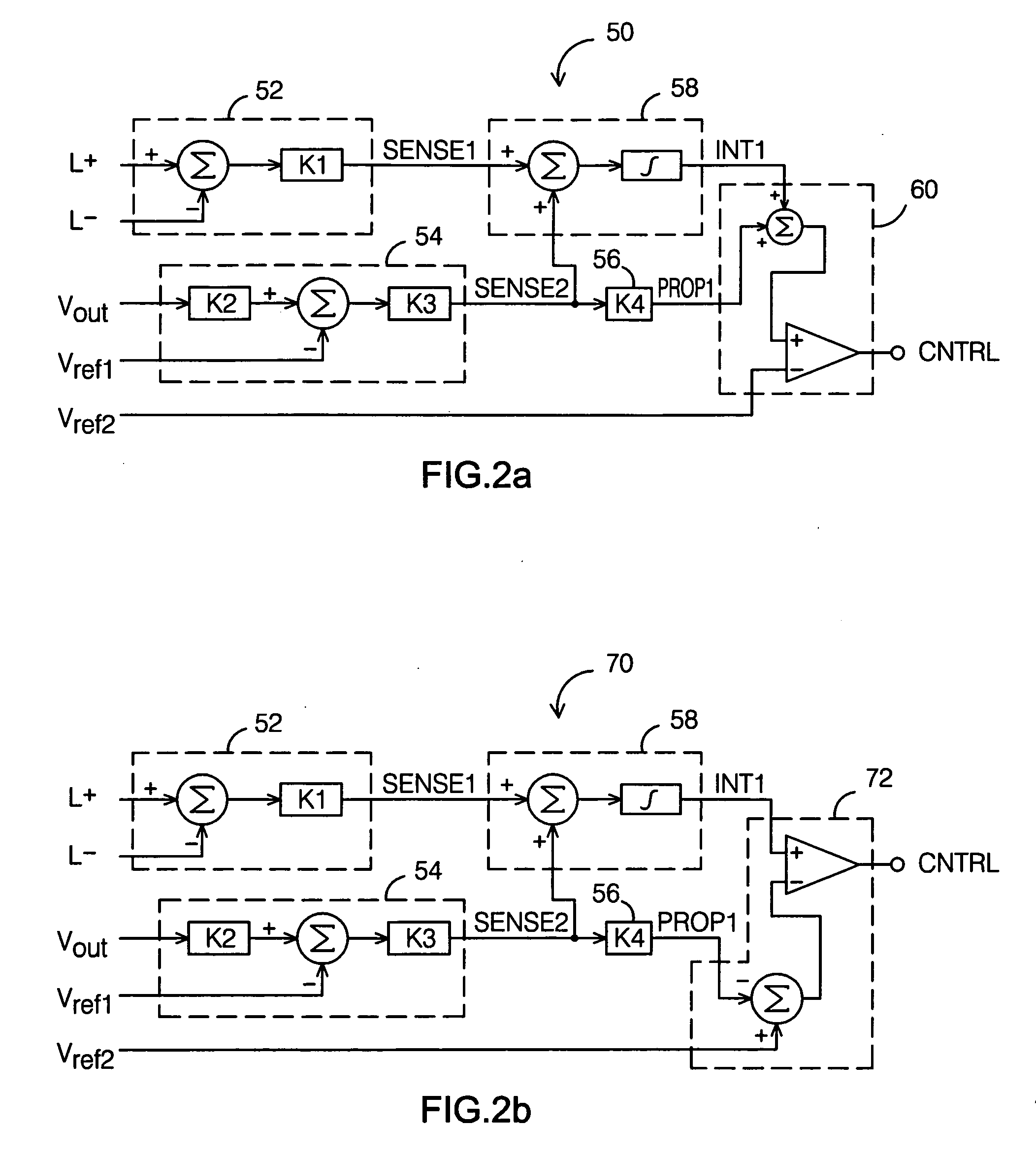 Single integrator sensorless current mode control for a switching power converter