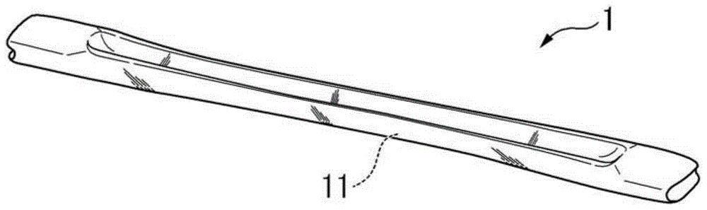 Quenched steel pipe member, automobile axle beam using the quenched steel pipe member, and method for manufacturing the quenched steel pipe member
